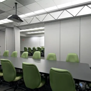 Aluminium Folding Partition Walls Plywood Wall For Conference Center