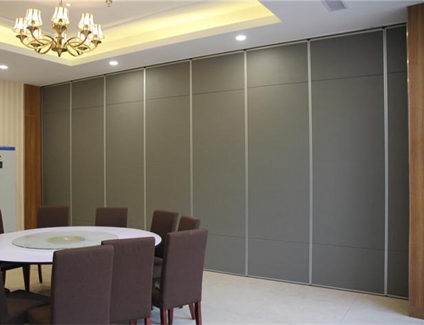 Aluminium Frame MDF Decorative Material Sound Proof Partitions Movable Divider Walls For Art Gallery 0