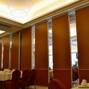Aluminium Frame MDF Decorative Material Sound Proof Partitions Movable Divider Walls For Art Gallery