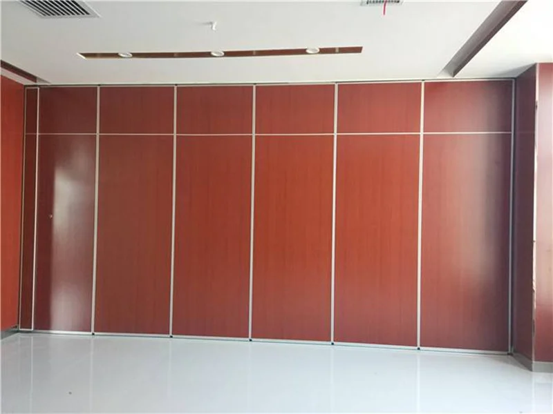 Aluminium Frame Mobile Acoustic Partition Wall 85mm Thickness MDF Board Basic Material