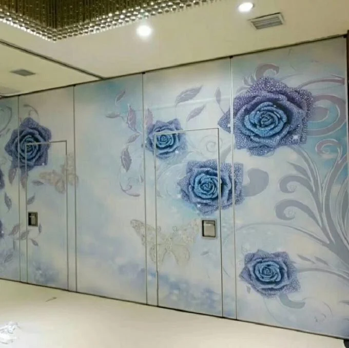 Aluminium Frame Operable Acoustic Movable Walls / Banquet Hall Sliding Folding Partition 0
