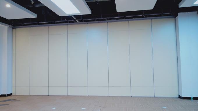 Aluminium Frame Sliding Folding Wooden Banquet Hall Partition Soundproof Movable Walls for Restaurants 0
