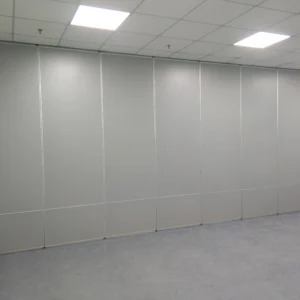 Aluminium Frame Sliding Folding Wooden Banquet Hall Partition Soundproof Movable Walls for Restaurants
