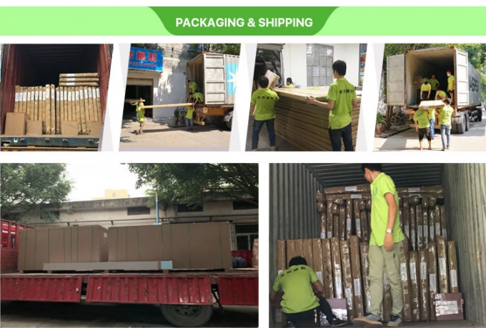 Aluminium Frame Sliding Movable Decorative Mesh Louvered Demountable Partition Wall 4