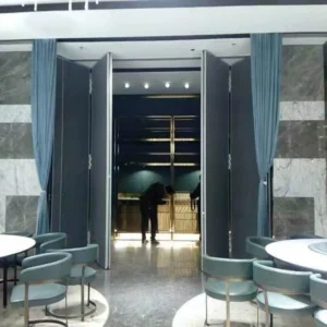 Aluminium Frame Top Hanging Roller Sliding Track Acoustic Partition Walls for Conference Room