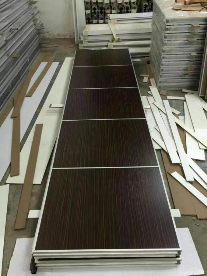 Aluminium Frame Top Hanging Roller Sliding Track Acoustic Partition Walls for Conference Room 0