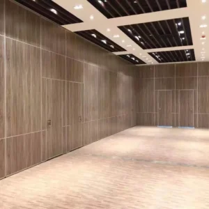 Aluminium Hanging System Office Acoustic Partition Wall / Sliding Room Dividers