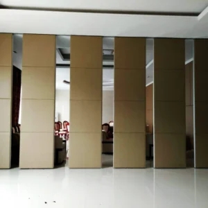 Aluminium Hardware Retractable Sliding Partition Walls For Banquet Hall