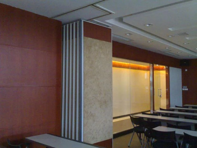 Aluminium Hardware Retractable Sliding Partition Walls For Banquet Hall 0