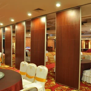 Aluminium Movable Partition Folding Acoustic Room Dividers Sound Proof Wall