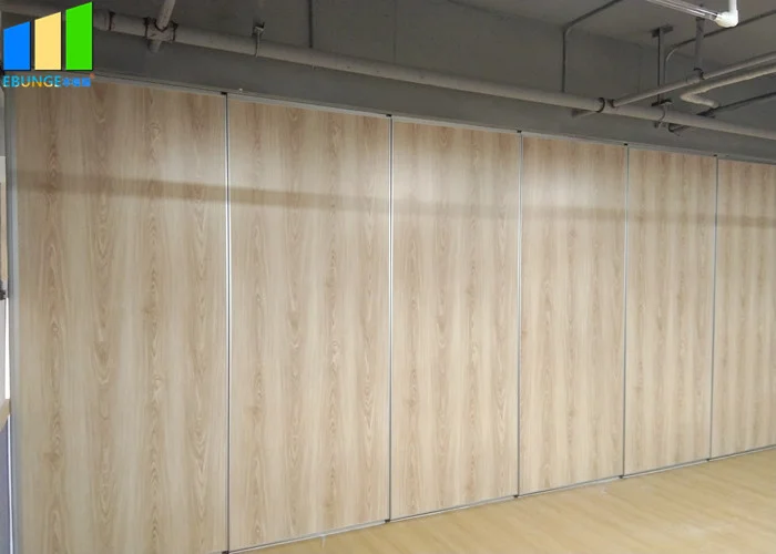 Aluminium Movable Partition Walls Sliding Folding Active Sound Isolation Wall
