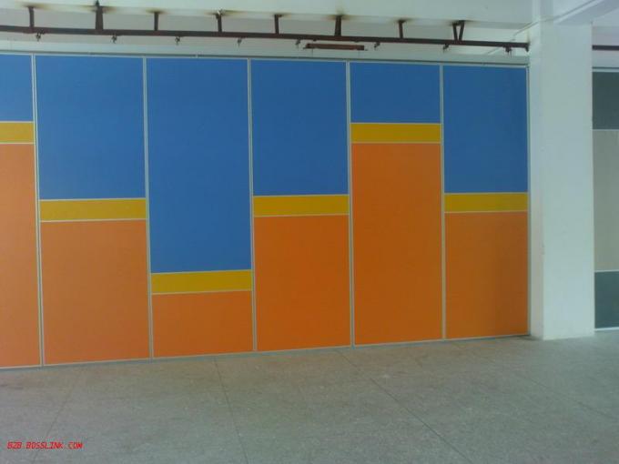 Aluminium Movable Sound Proof Partition , Wooden Partition Wall Systems for Office 0