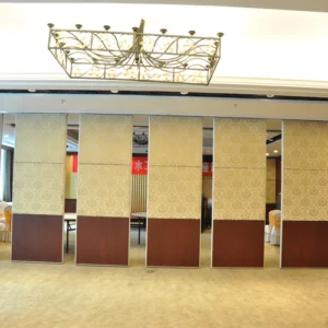 Aluminium Movable Wall Panels Exhitibition Partition System For Acoustic Door