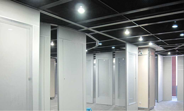 Aluminium Movable Wall Panels Exhitibition Partition System For Acoustic Door 0
