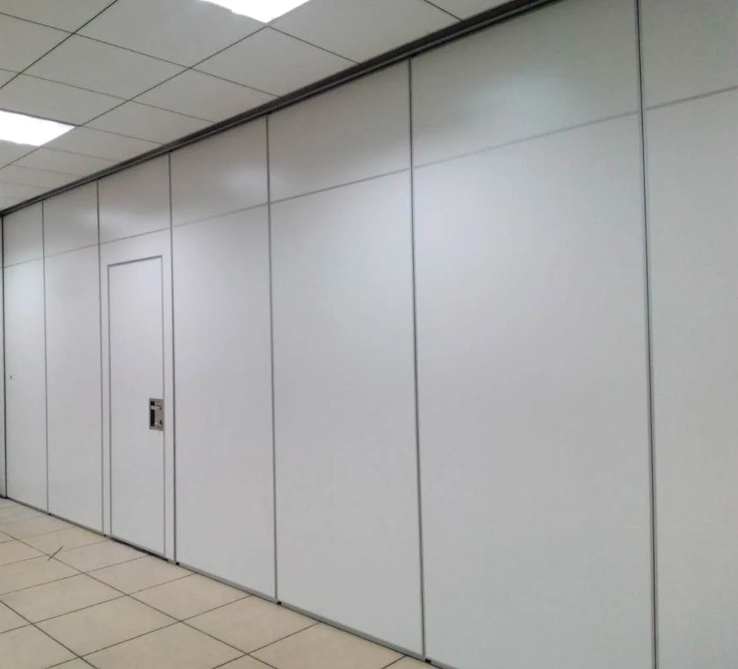Aluminium Profile Hanging Office Sliding Room Dividers / Movable Partition Walls