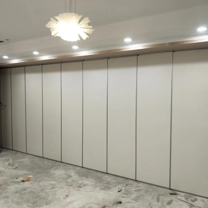 Aluminium Profile Operable Walls Restaurant Soundproof Folding Removable Wall Partitions 1