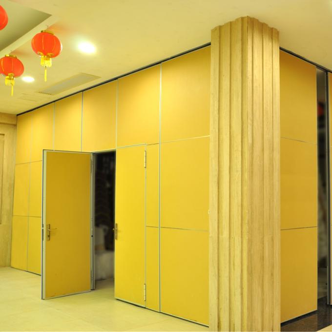 Aluminium Sliding Partition Walls Interior Decorative MDF Soundproof Wall Partition 2
