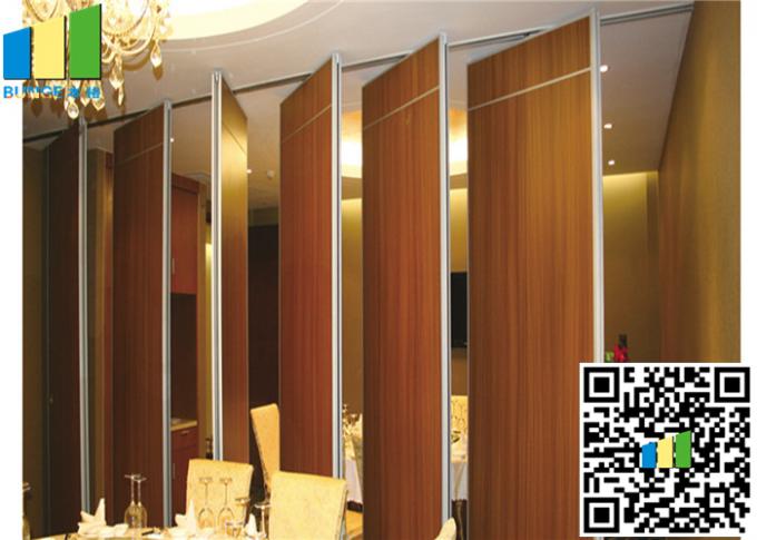 Aluminium Sound Proof Partitions Wall Moving Mobile Baffles 2000 - 4000mm Height 1
