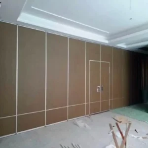 Aluminium Track Acoustic Movable Walls Hotel Folding Sliding Partition Walls