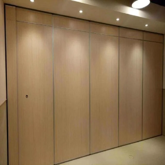 Aluminium Track Acoustic Movable Walls Hotel Folding Sliding Partition Walls 1