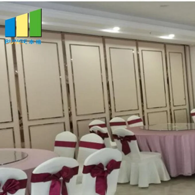 Aluminium Track Hanging Moving Folding Partition Walls / Conference Room Partition Wall 0