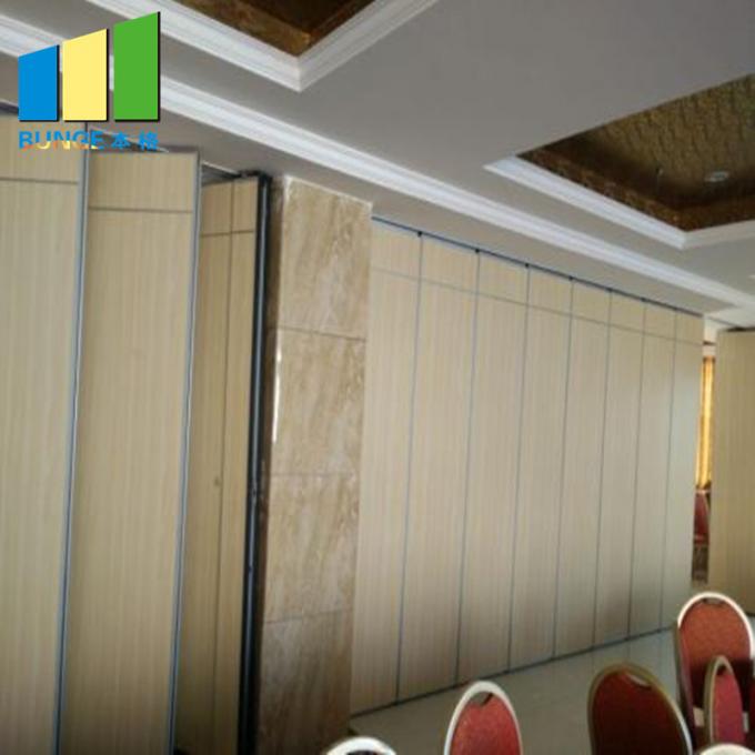 Aluminum Acoustic Office Hotel Soundproof Design Aluminum Movable Partition Wall 0