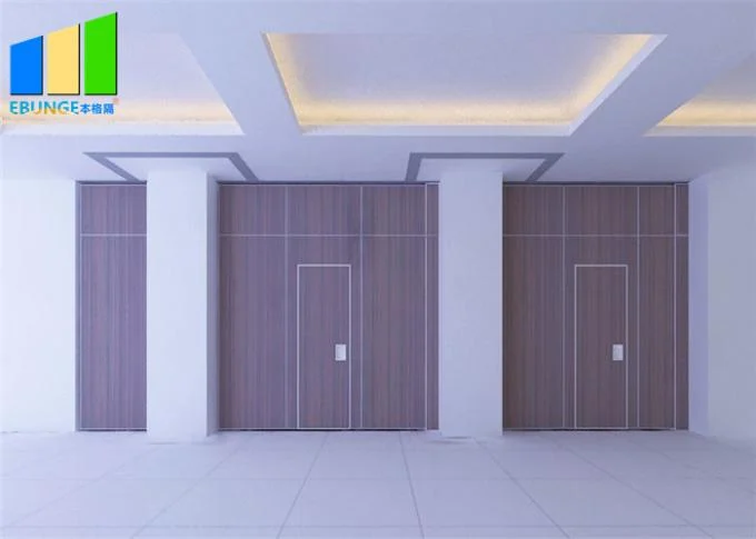 Aluminum Alloy Frame Sound Proofing Folding Partition Walls For Studio 0