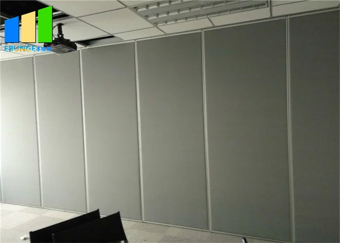 Aluminum Alloy Frame Sound Proofing Folding Partition Walls For Studio