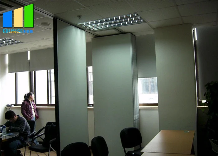 Aluminum Alloy Frame Sound Proofing Folding Partition Walls For Studio