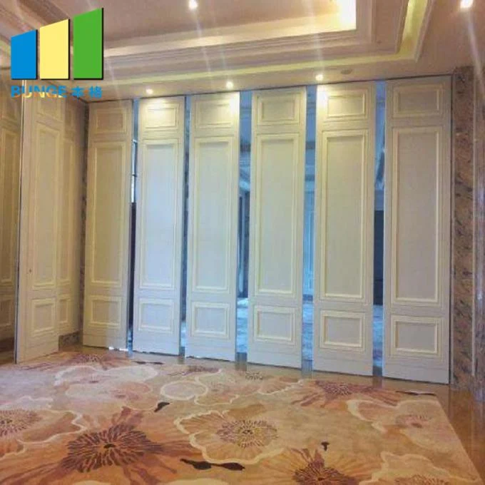 Aluminum Alloy Retractable Floor To Ceiling Office Meeting Room Folding Partition Walls For Studio 1