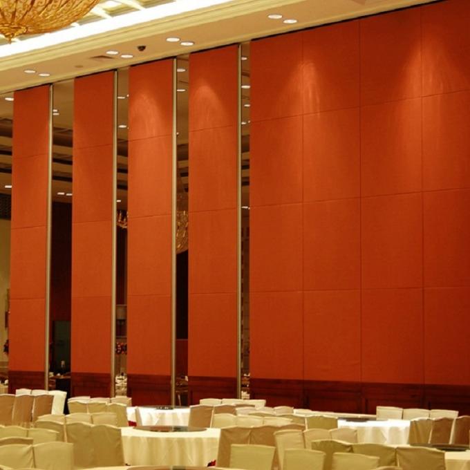 Aluminum Automatic Sliding Conference Room Mobile Doors Partition Wall 2