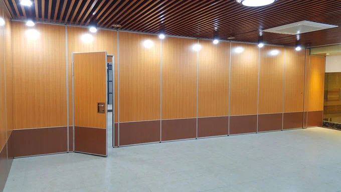 Aluminum Collapsible Acoustic Removable Partition Wall For Conference Room 2