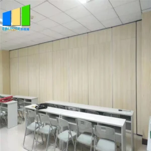 Aluminum Collapsible Sliding Folding School Classroom Sound Proof Partition System