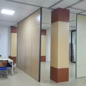 Aluminum Decorative Movable Acoustic Partition Wall Interior Position