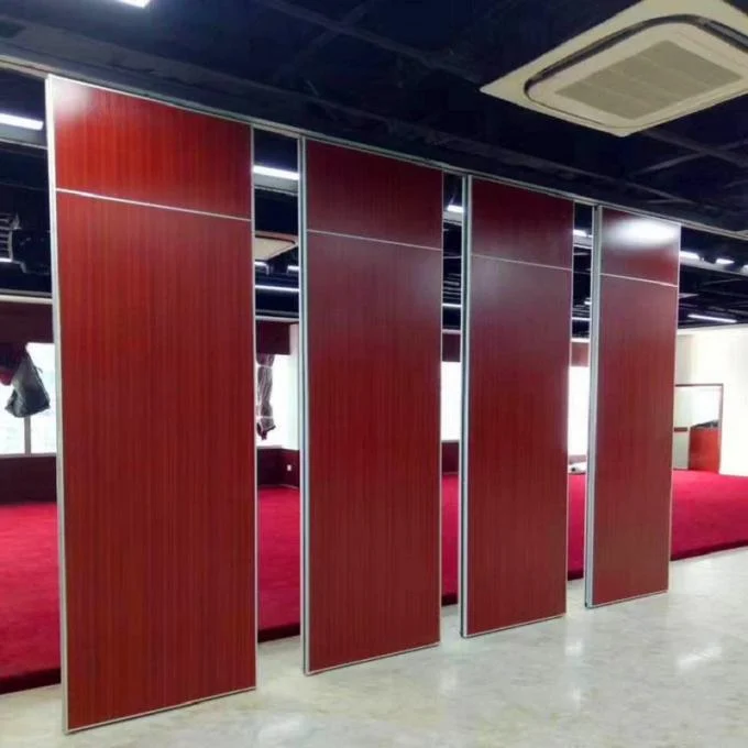 Aluminum Frame Acoustic Moveable Foldable Sound Proof Partition Walls 1