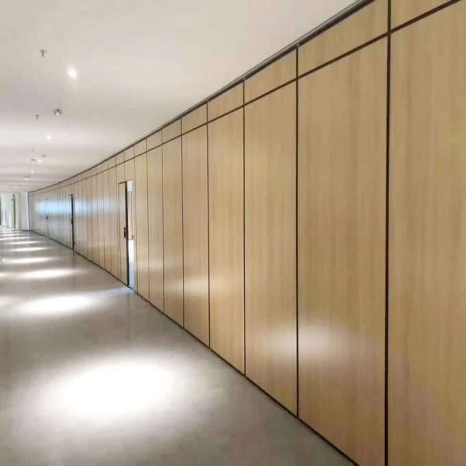 Aluminum Frame Acoustic Moveable Foldable Sound Proof Partition Walls 2