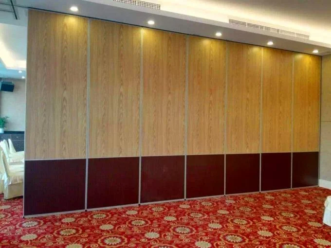 Aluminum Frame Conference Room Sliding Partition Walls / Movable Sound Proof Partitions 2
