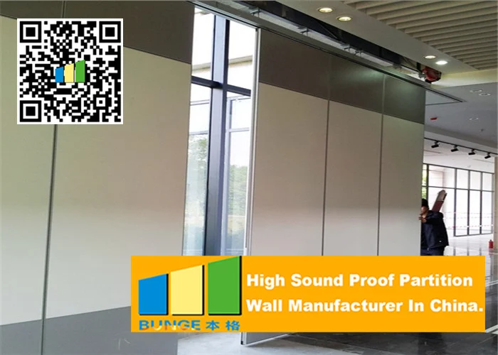 Aluminum Frame Customized portable wall partitions Free Standing For Meeting Room