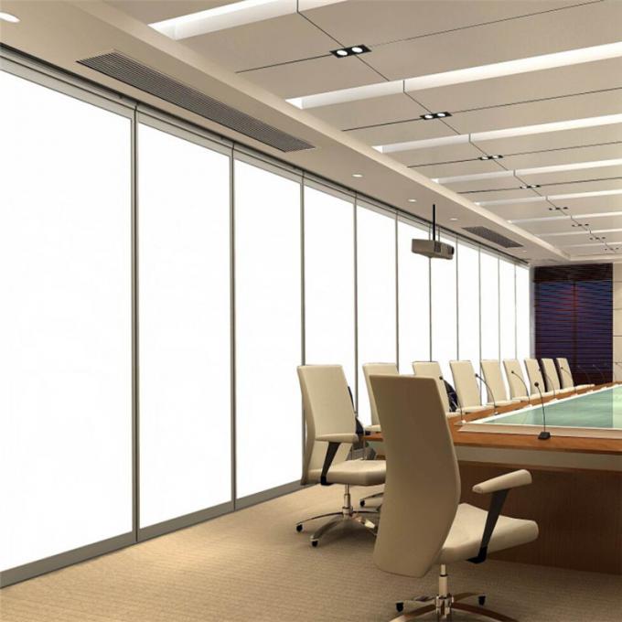 Aluminum Frame Foldable Acoustic Sliding Partitions Wall For Multi - Fountion Hall 1