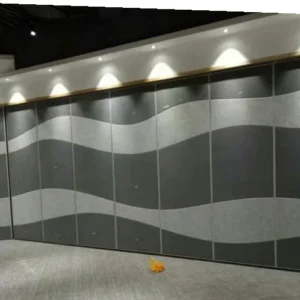 Aluminum Frame Foldable Partition Wall Single Or Two Point Track System