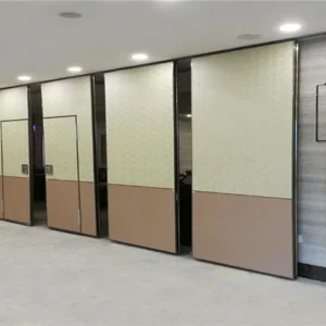 Aluminum Frame Folding Partition Walls Movable Partition Walls for Flexible Space Management