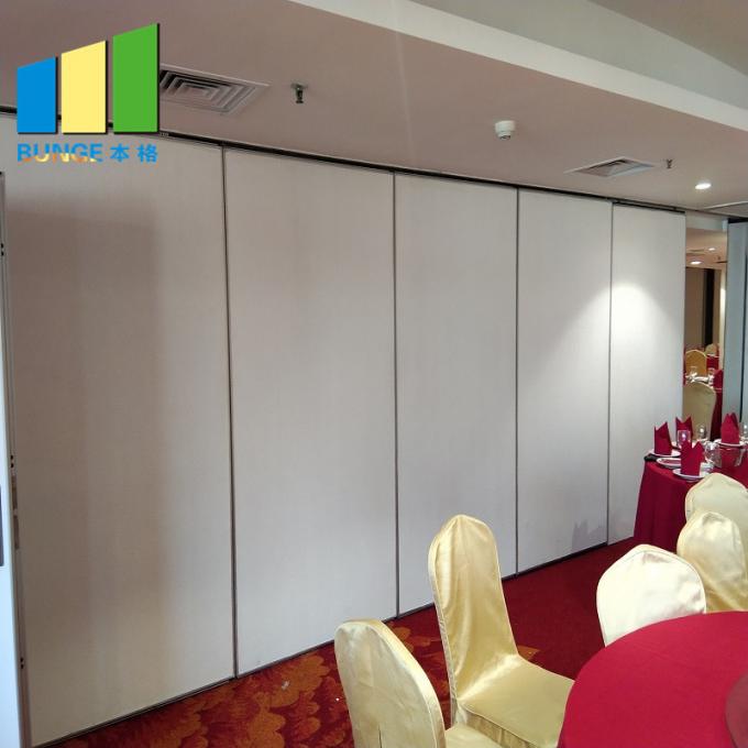 Aluminum Frame Hotel Movable Sound Proof Partition Walls For Banquet Hall 2