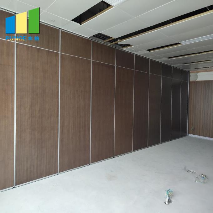 Aluminum Frame Hotel Movable Sound Proof Partition Walls For Banquet Hall 0