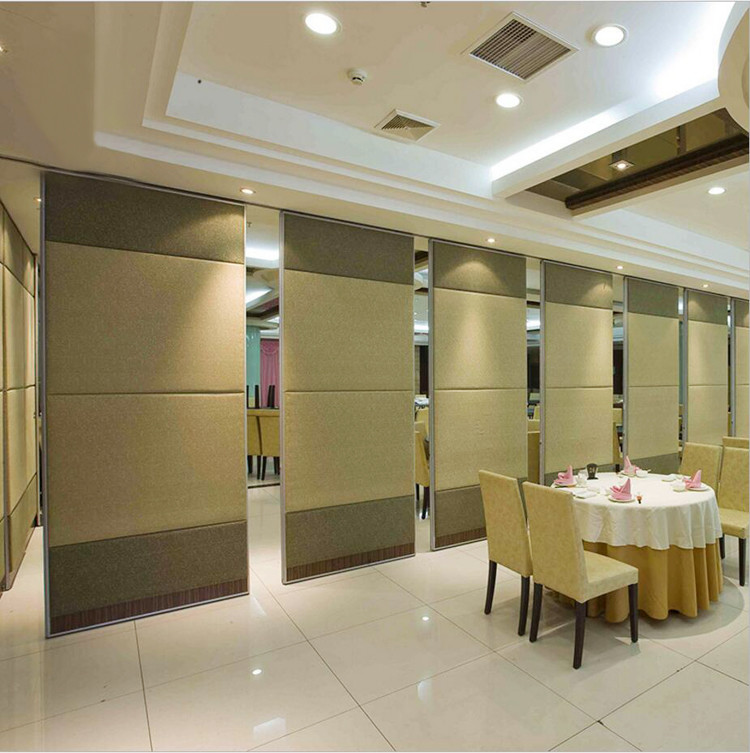 Aluminum Frame Movable Partition Walls For Hotel Max 4 Meter Height ODM OEM