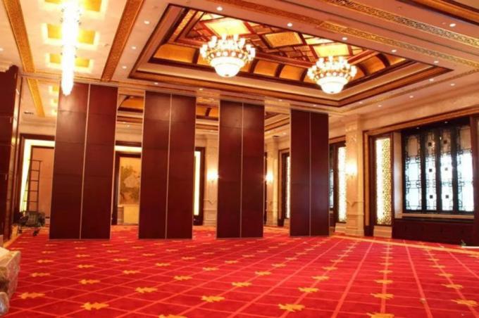 Aluminum Frame Movable Partition Walls For Hotel Max 4 Meter Height ODM OEM 1