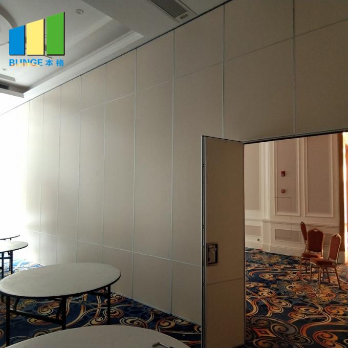 Aluminum Frame Restaurant Movable Partition Walls Acoustical Collapsible Wall 1