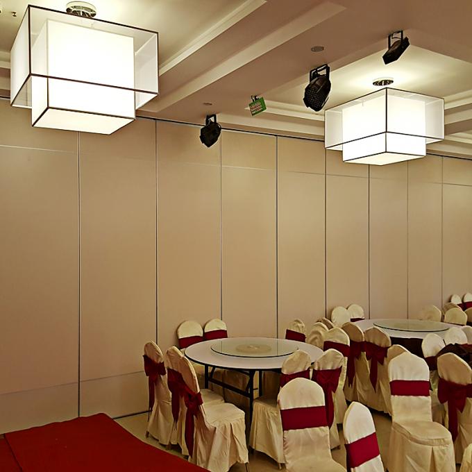 Aluminum Frame Sliding Folding Partitions Movable Voice Insulation 0