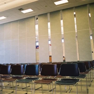 Aluminum Frame Sliding Folding Partitions Movable Voice Insulation