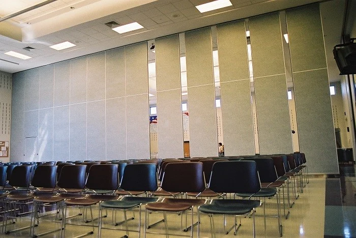 Aluminum Frame Sliding Folding Partitions Movable Voice Insulation