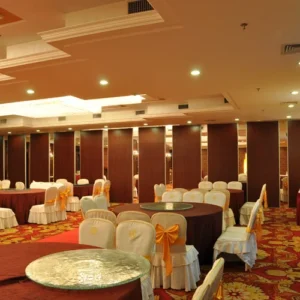 Aluminum Movable Partition 8 Foot Sliding Glass Door Folding Room Dividers